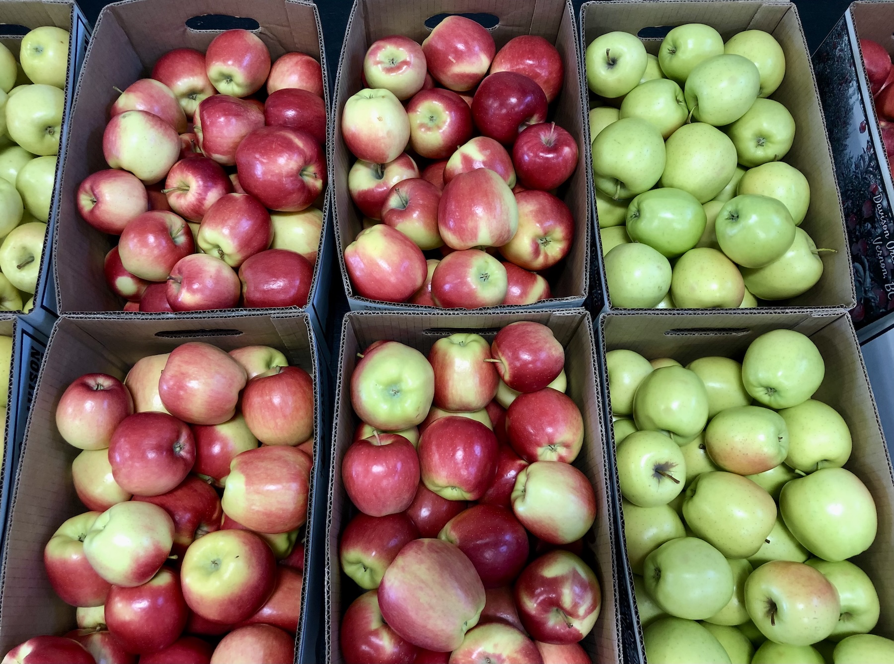 Fall apple box sales fundraising campaign results