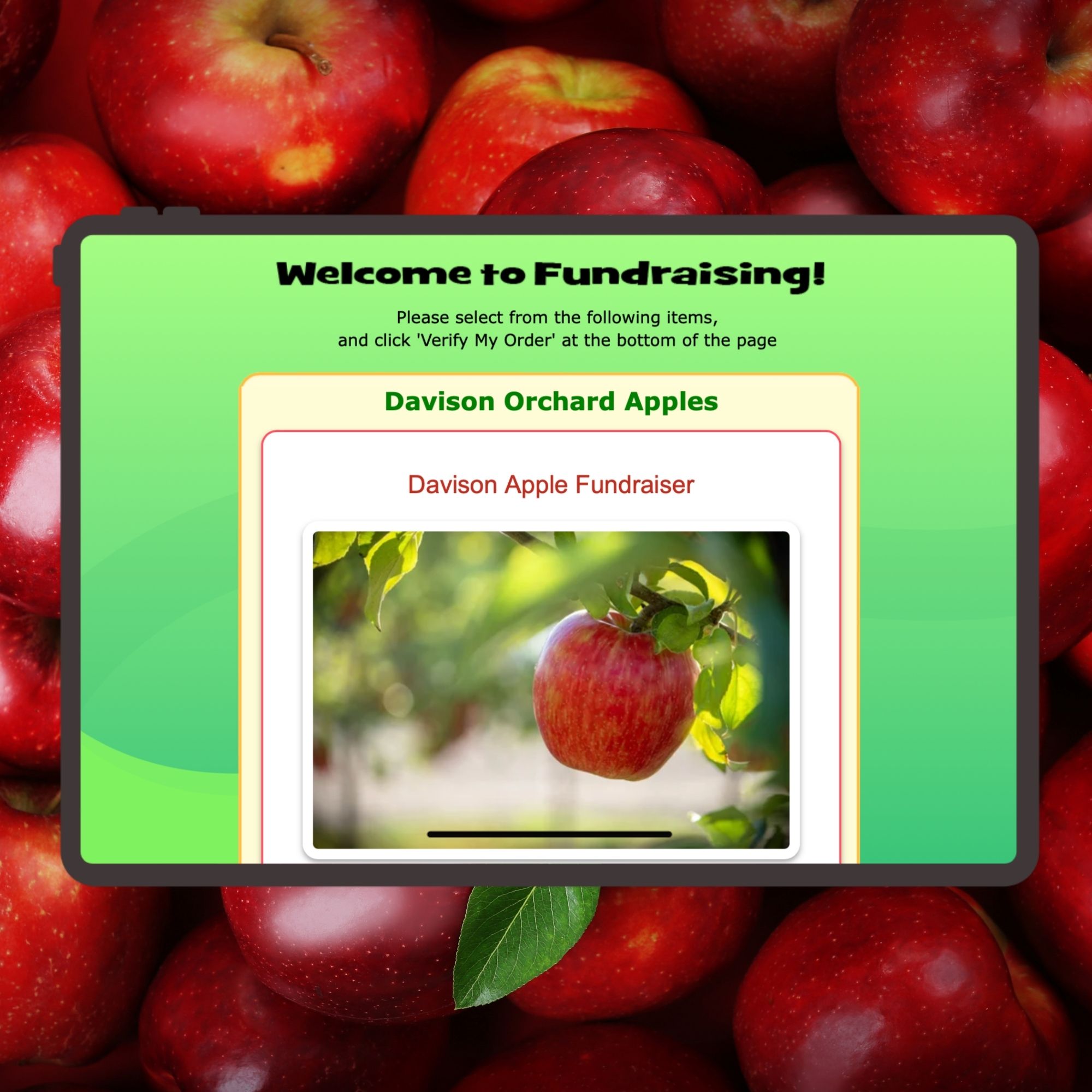 Ordering Apple Boxes