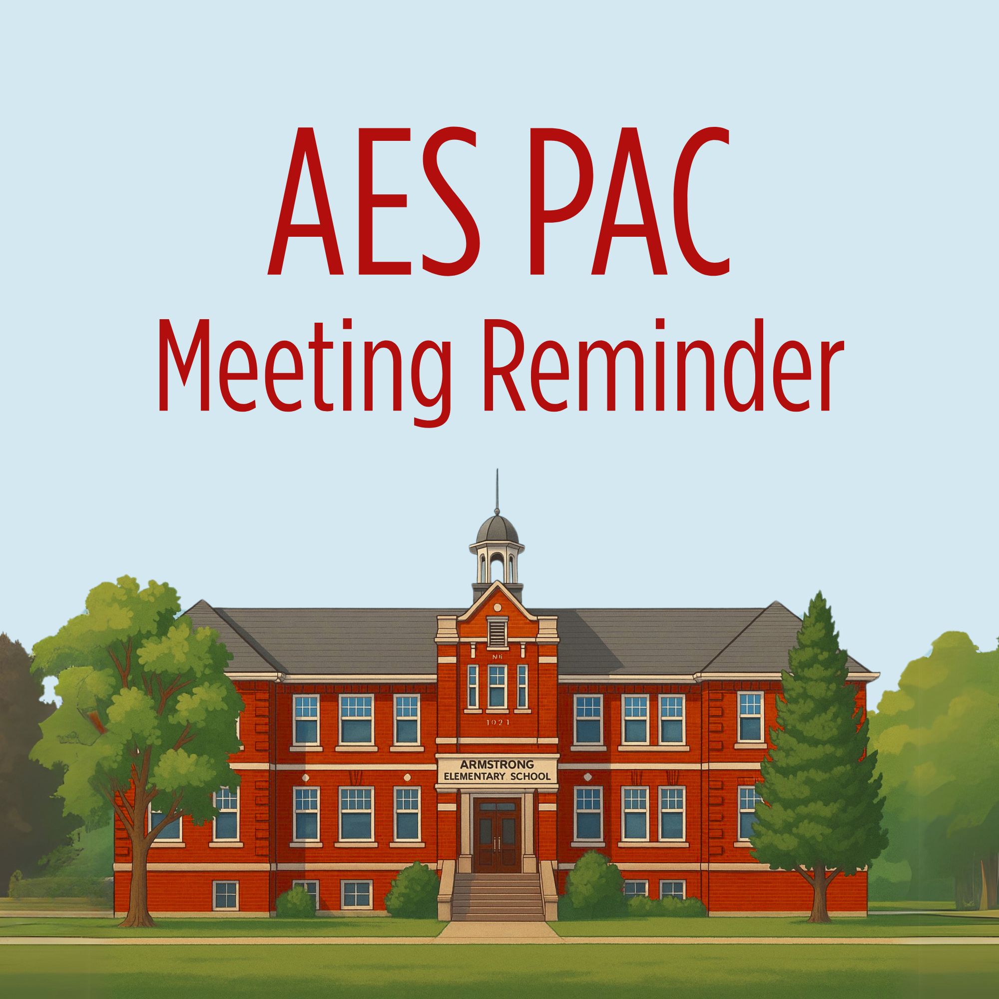 Reminder about the upcoming AES PAC meeting