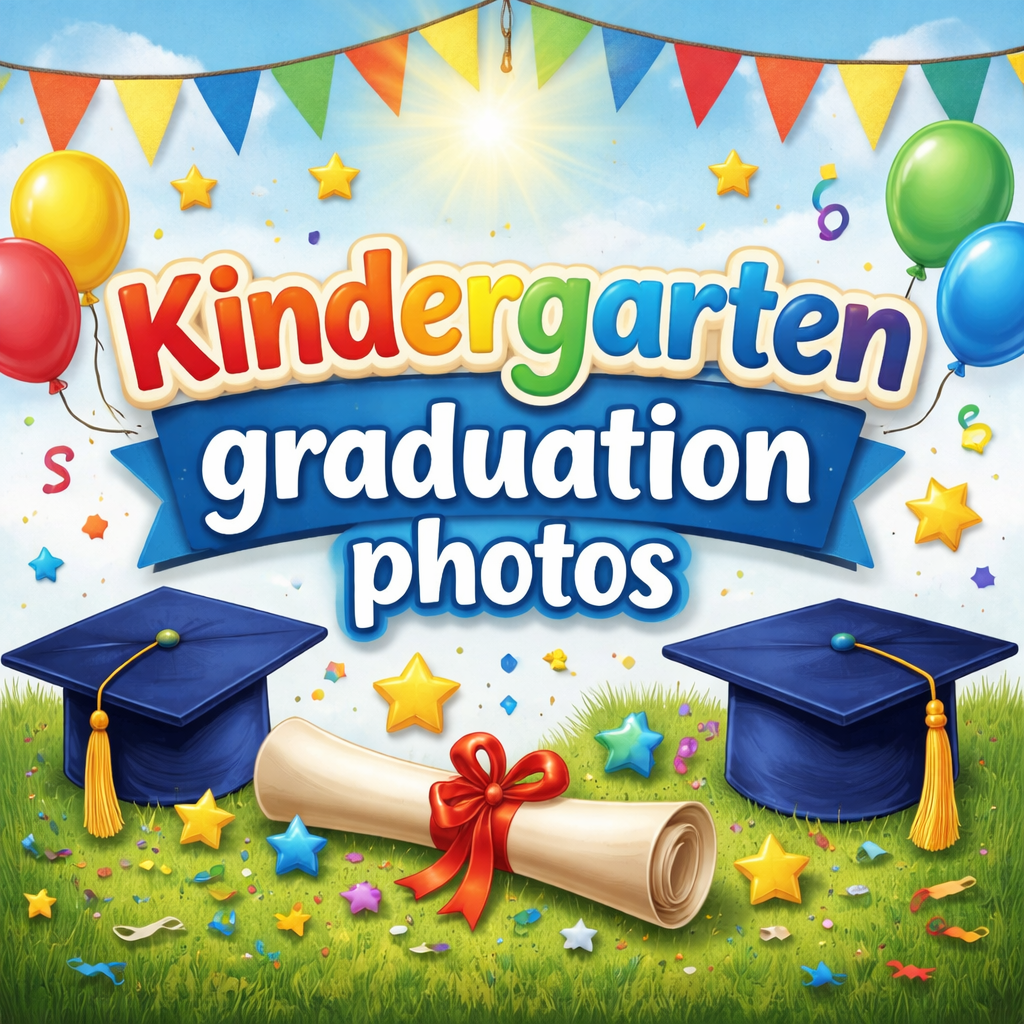 Kindergarten Graduation Photos for Spring 2026
